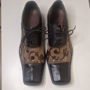 Versace Vintage Men's Dress Shoes SZ EU 44